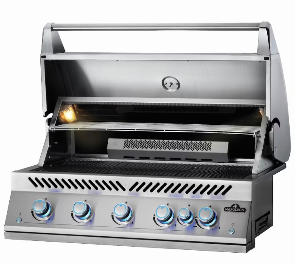 Thumbnail: Napoleon 700 Series 5-Burner 38-Inch Built-In Natural Gas Grill w/ Rotisserie &