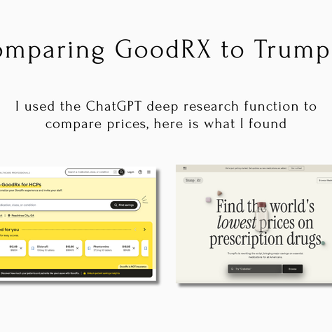 TrumpRx vs. GoodRx: Which Prescription Drugs Are Cheaper Right Now