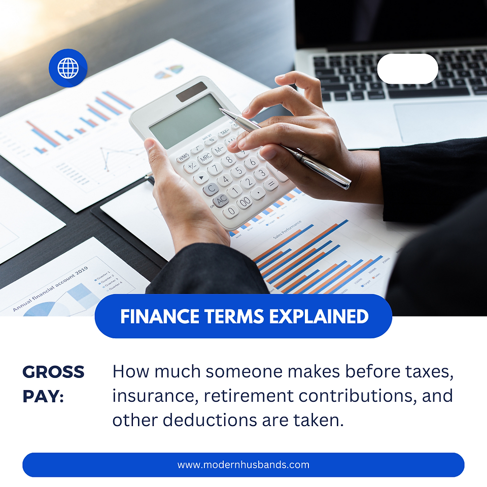 Gross pay definition