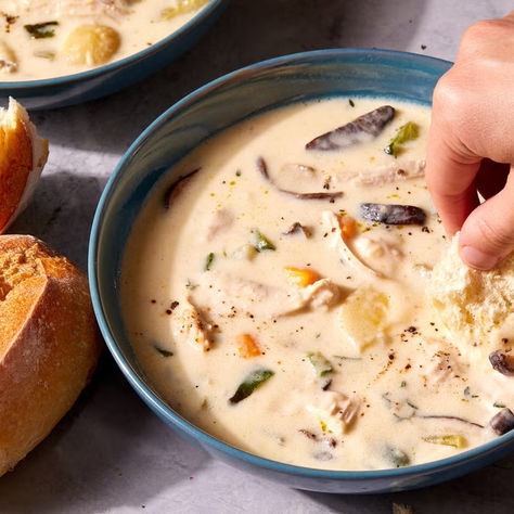 How to Use Thanksgiving Leftovers: Cream of Turkey Soup