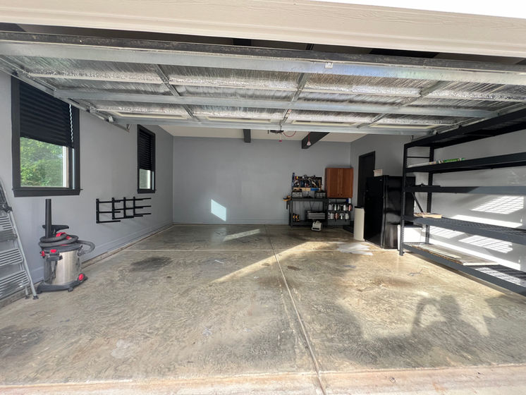 open garage