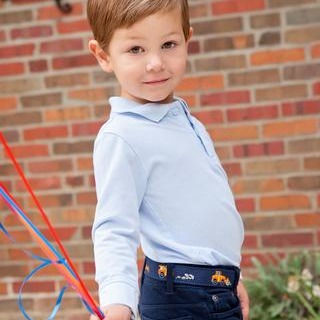 Thumbnail: Orange Construction Velcro Belt by Myself Belts