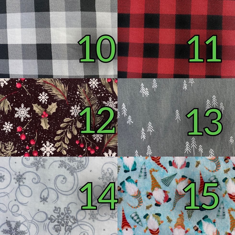 Thumbnail: Winter and Holiday Kids Window Face Mask by Crafty MerMade