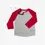 Thumbnail: Teen/Adult Shoulder Snap Port Access Tee - Burgundy by Spoonie Threads