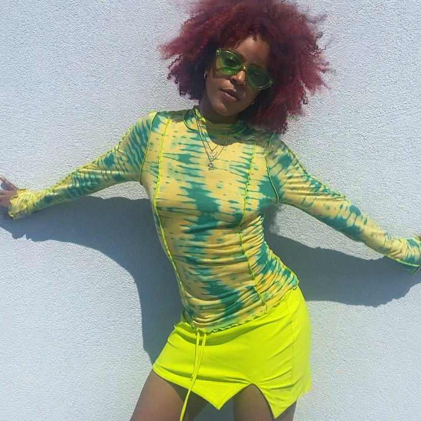 Thumbnail: Colette Adjustable Swim Skirt by MIGA Swimwear