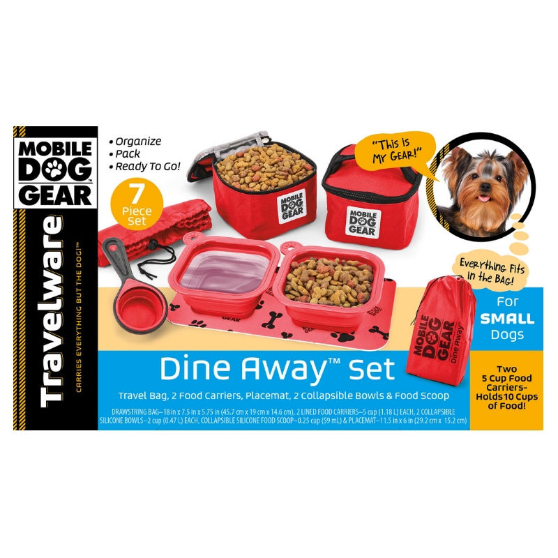 Thumbnail: Dine Away® Food Set (Small Dogs) by Overland Dog Gear