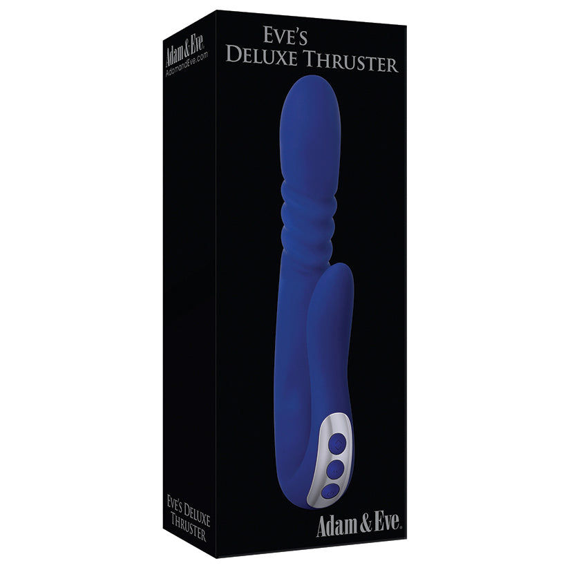 Adam & Eve Eve's Deluxe Thruster-Blue 9"