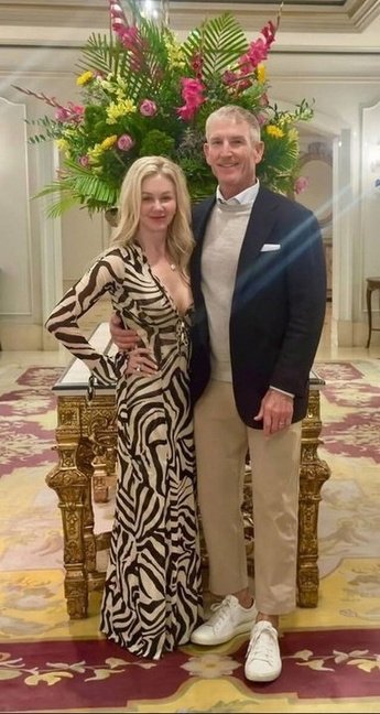 Susan with her husband Robert