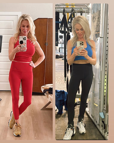 Susan Chapman Tomlinson at 61 years old after losing 4.5 inches of menopause belly fat with natural bioactive peptides - 9