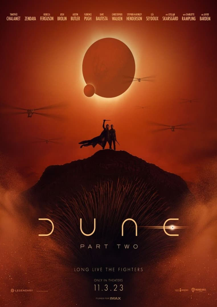 Cartel de la película Dune. Parte 2