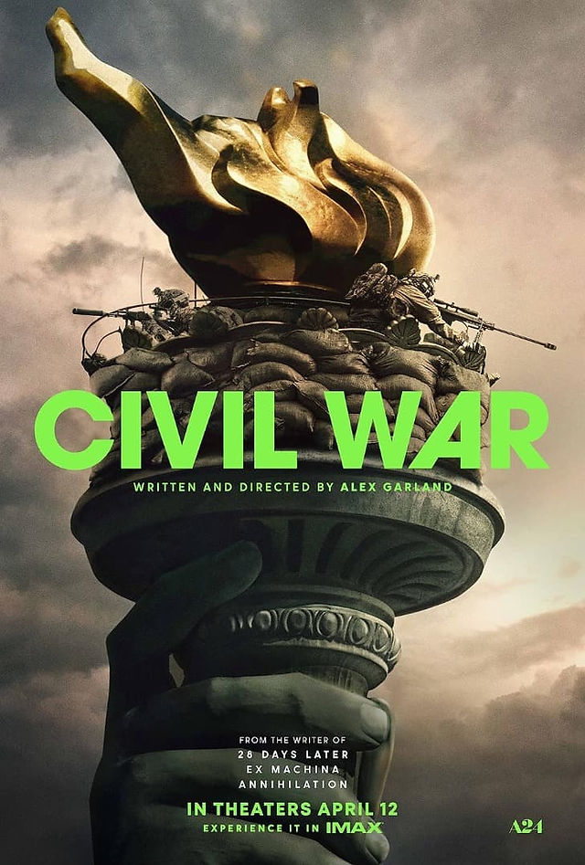 Cartel de la película Civil war