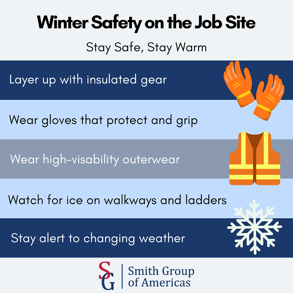 Winter Weather Safety in Construction: Staying Safe, Staying Productive