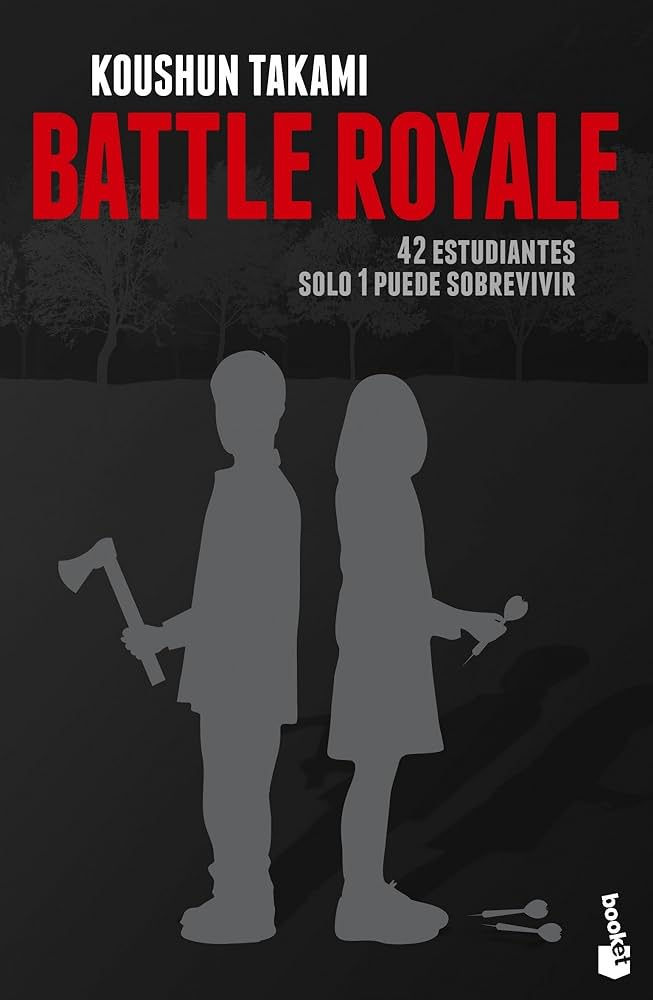 portada del libro battle royale de koushun takami