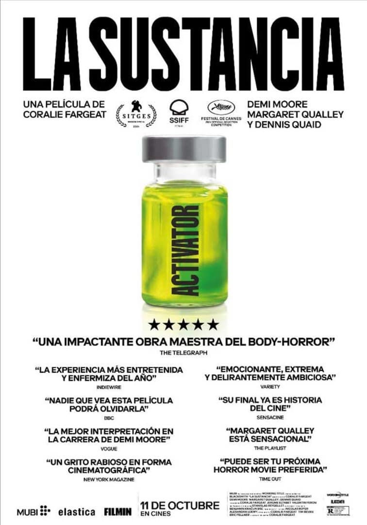 Cartel de la película La sustancia
