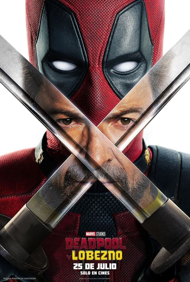 Cartel de la película Deadpool y Lobezno
