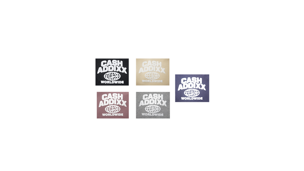 Thumbnail: Cash addixx global Puff print shorts