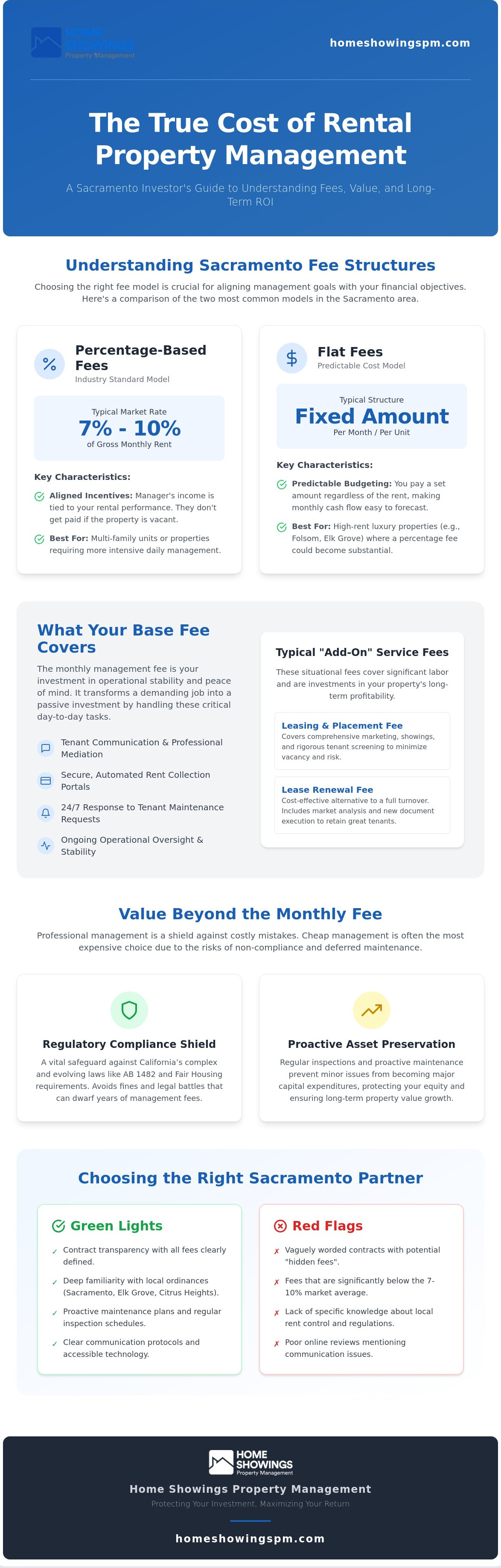 Property management fees sacramento