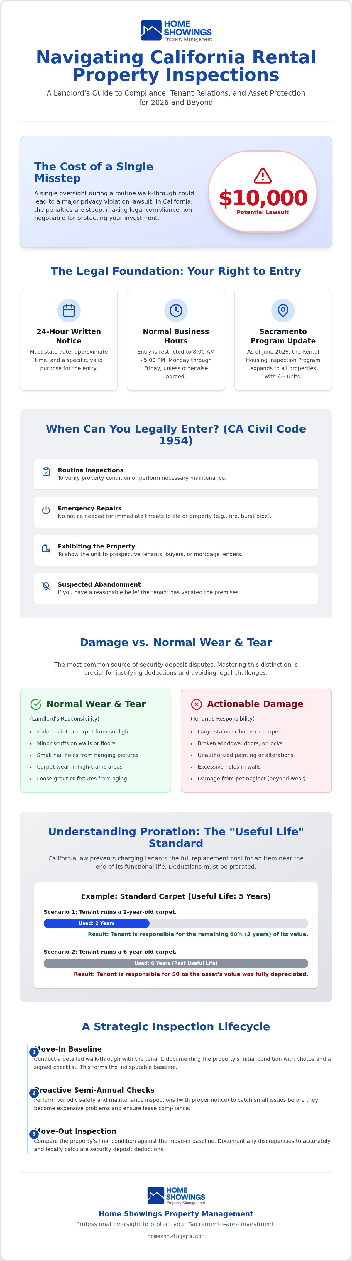 Rental property damage inspections