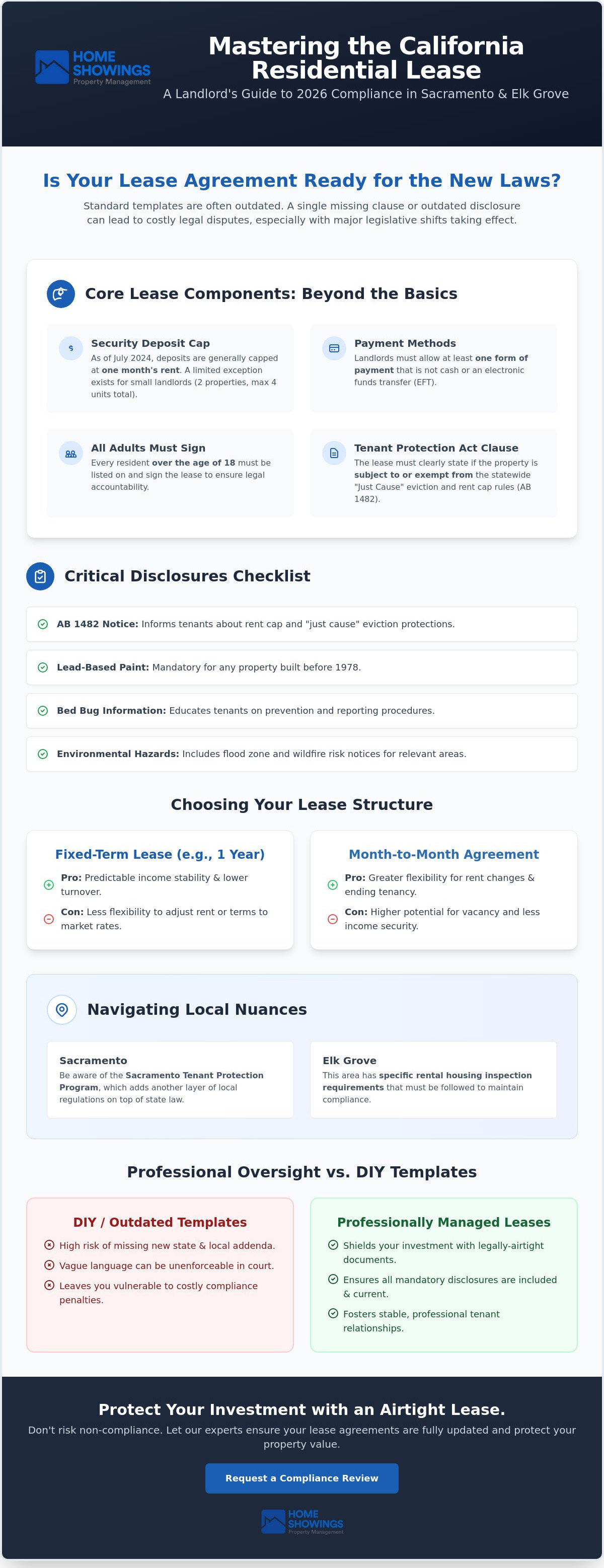 Lease agreement california residential