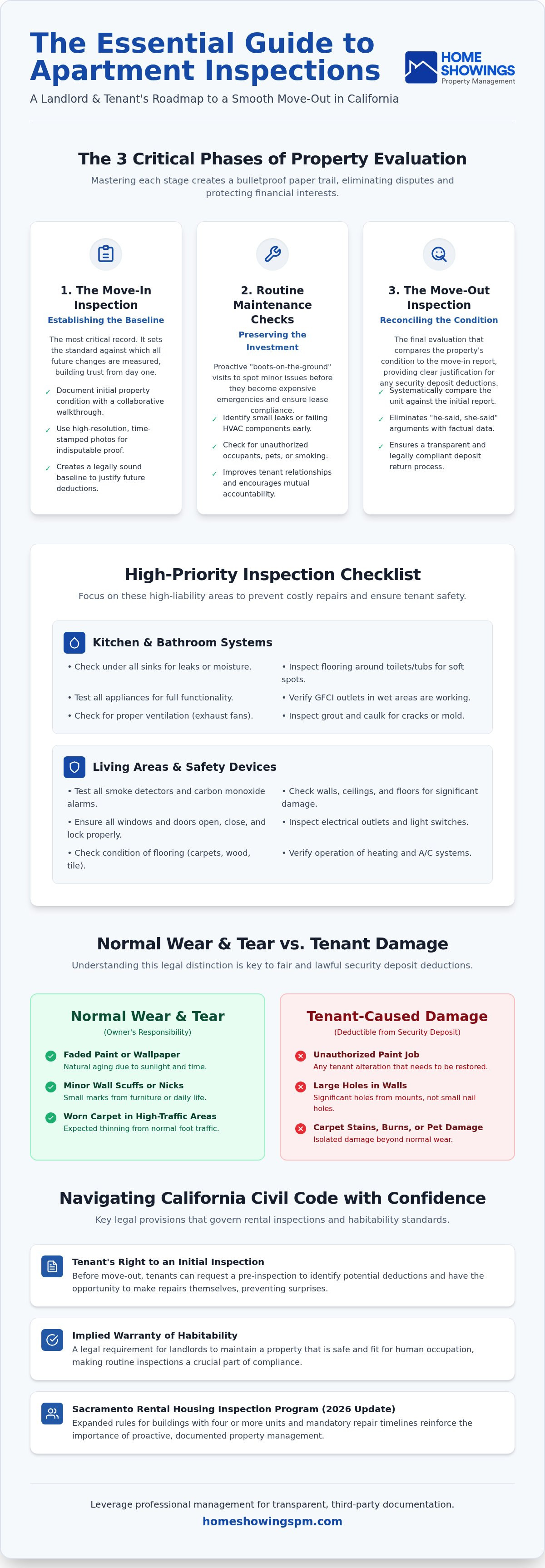 Apartment inspection