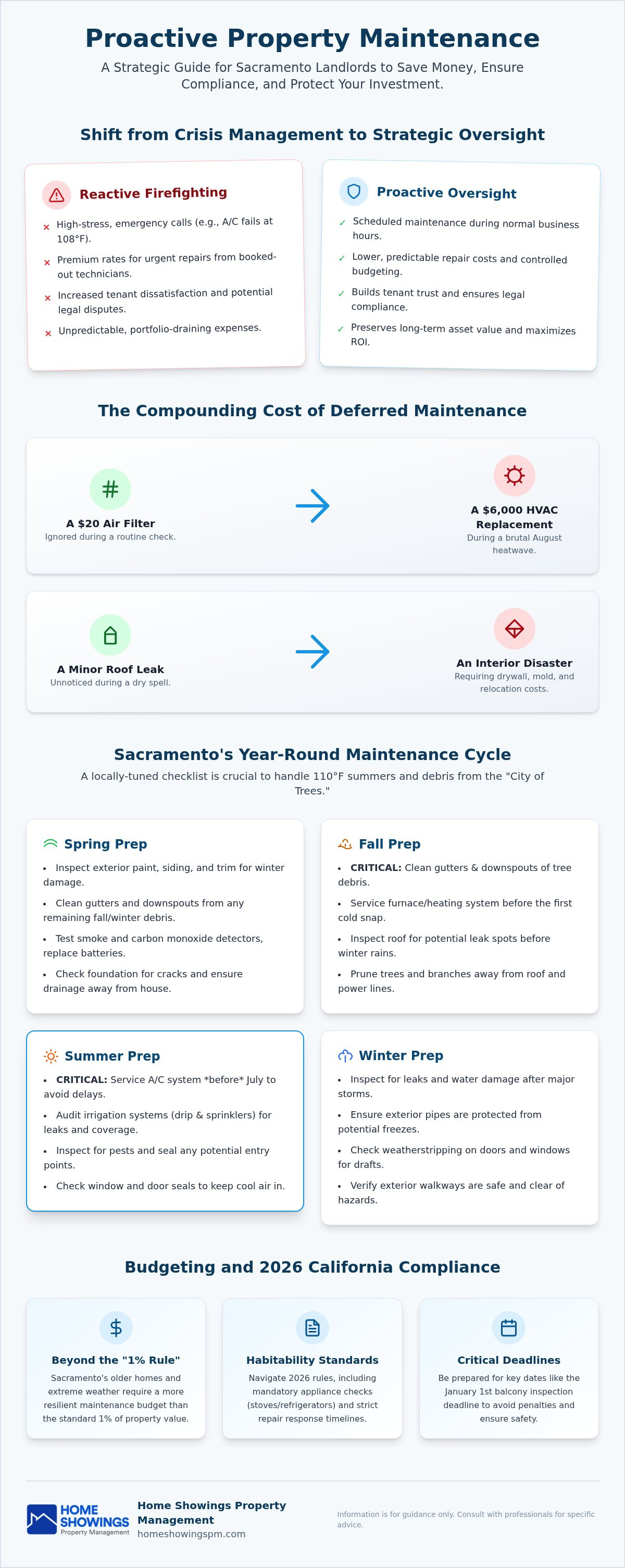 Preventative maintenance plan for rental property sacramento