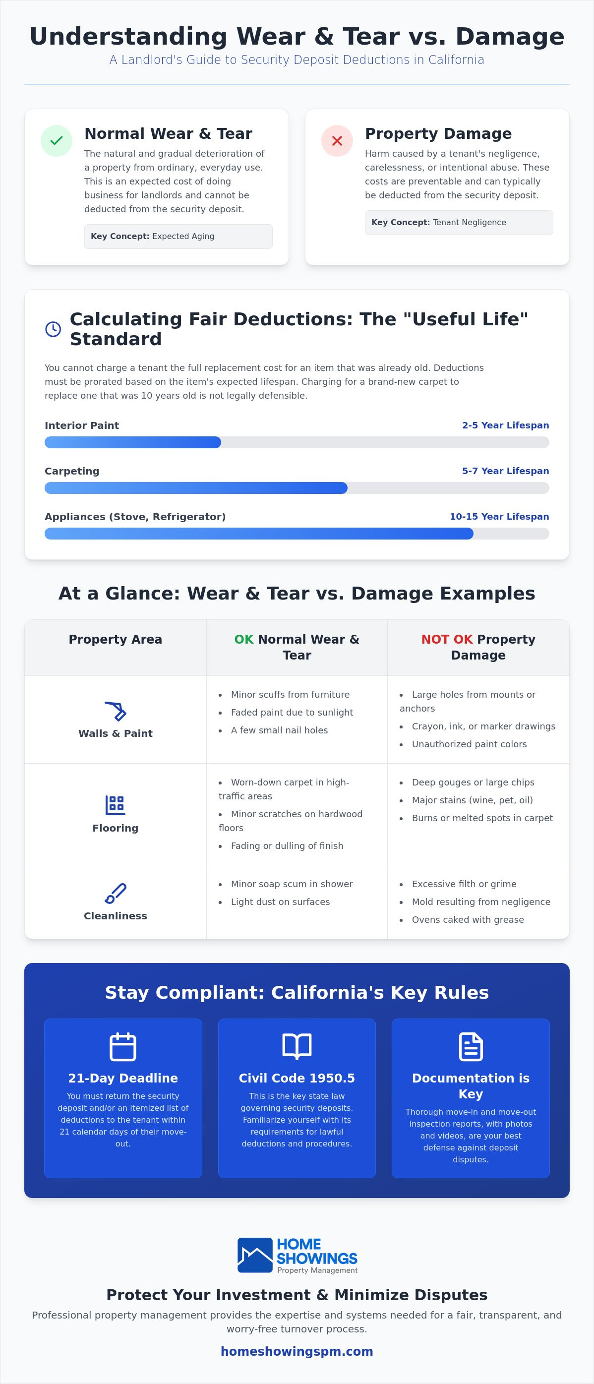 Wear and tear meaning