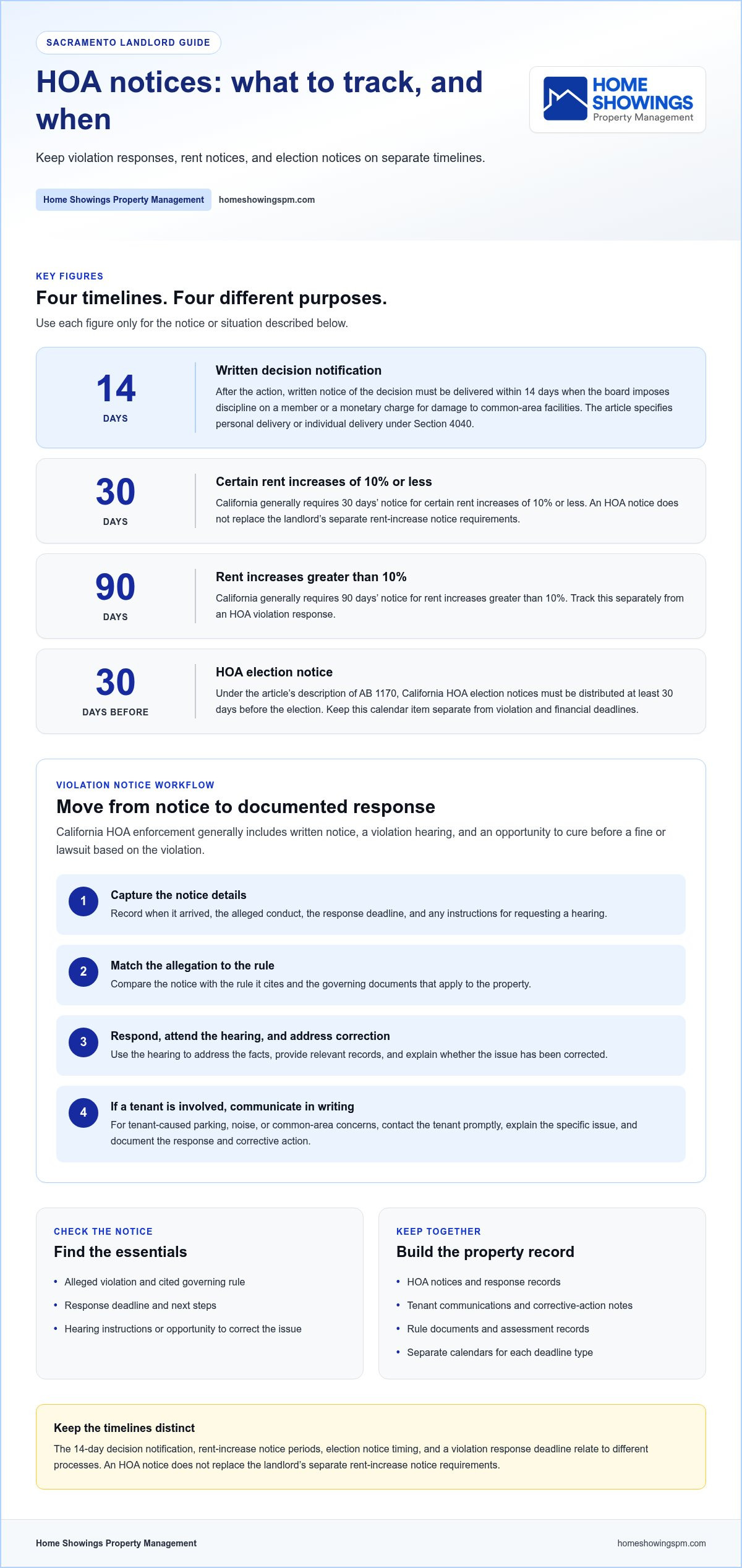 Sacramento landlord guide to HOA compliance