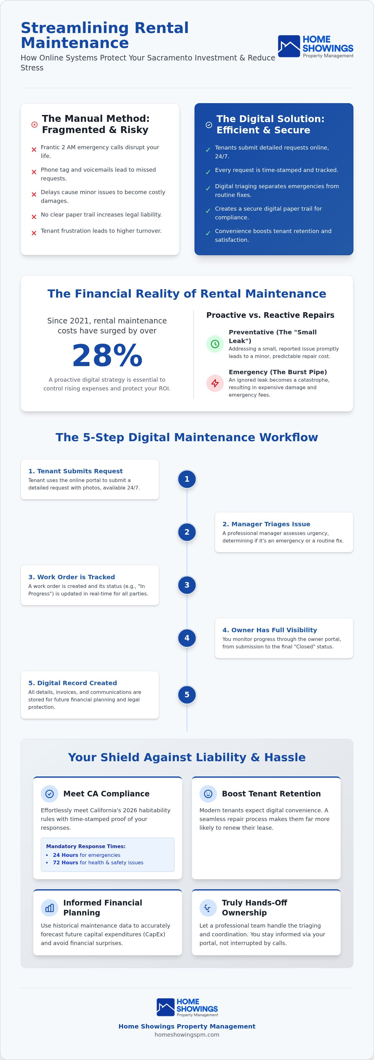 Sacramento property management with maintenance requests online