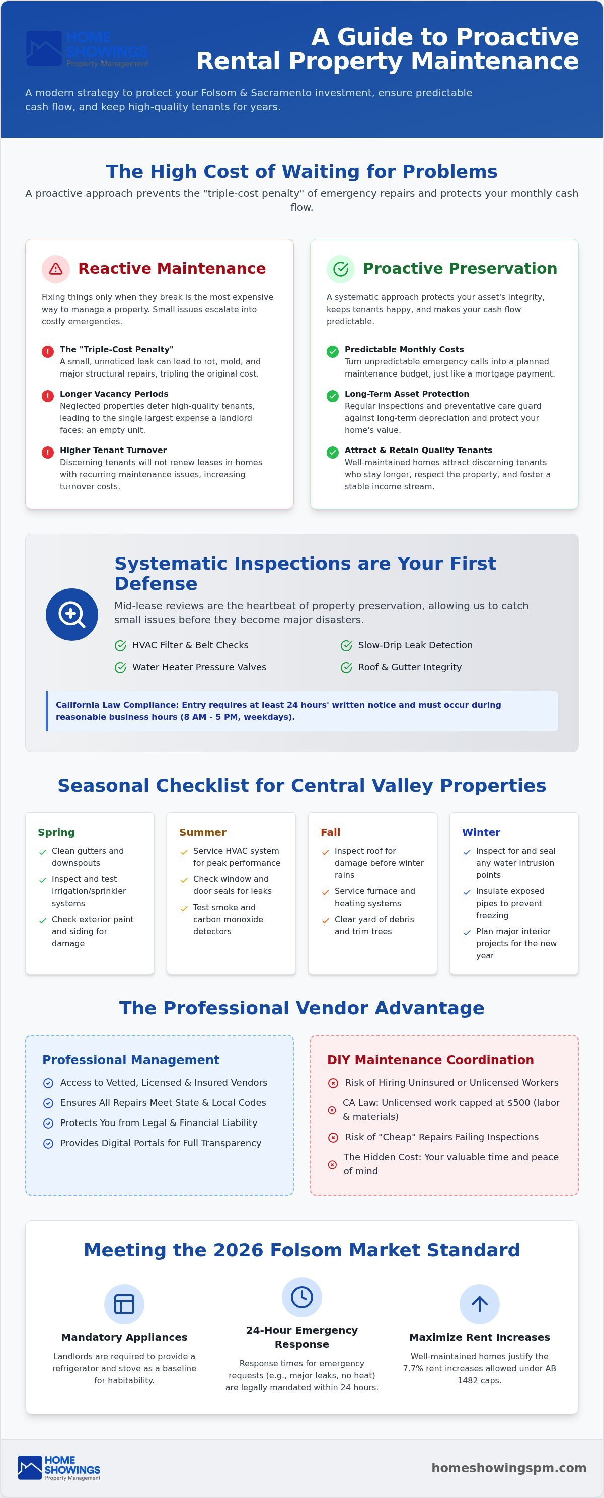 Rental property maintenance folsom ca