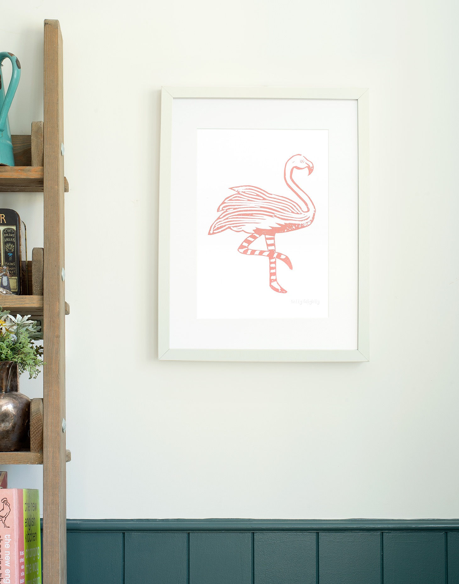 Flamingo A4 Wall Art Print