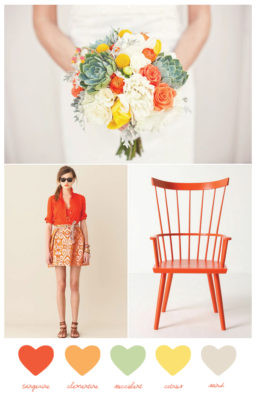 color pallette, wedding