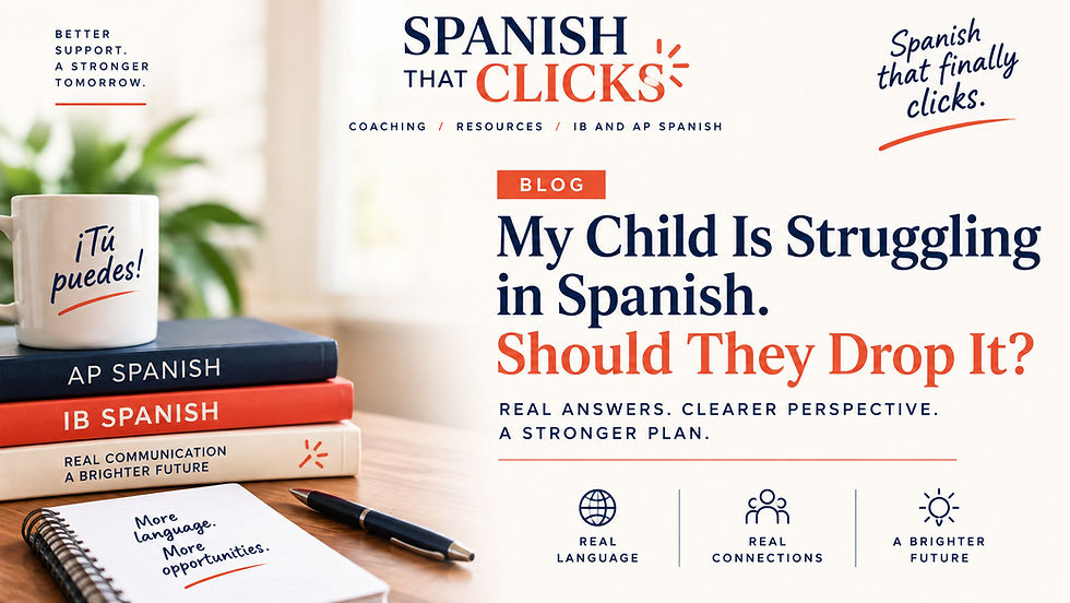 My Child Is Struggling in Spanish. Should They Drop It?