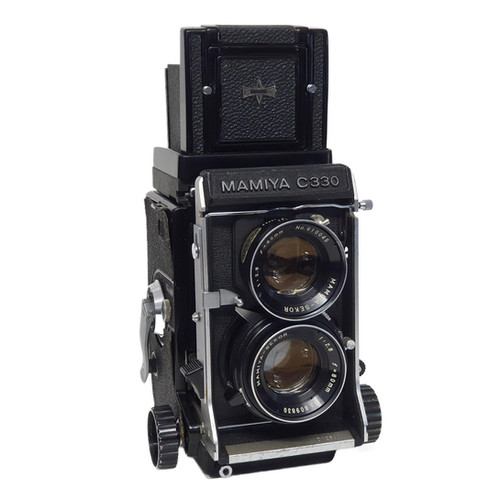 Mamiya C330 Professional 80mm Sekor Blue dot. Fully serviced and