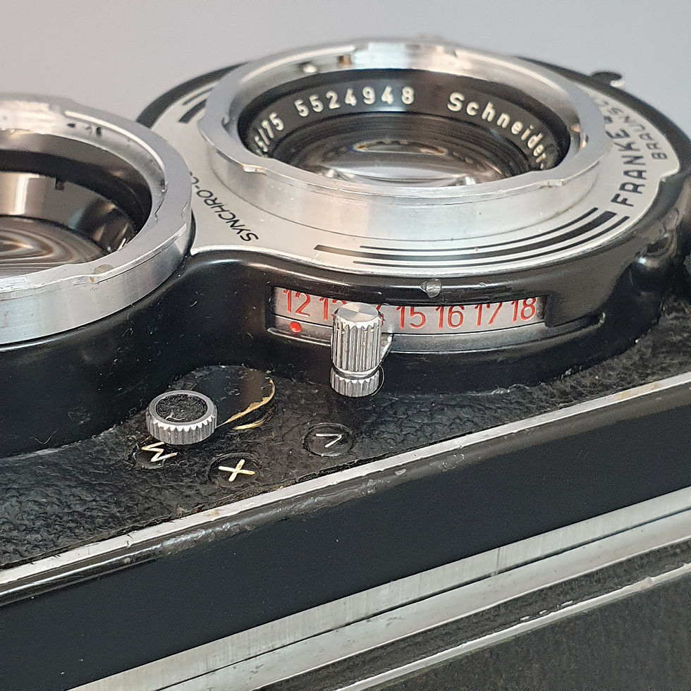 Thumbnail: Rolleicord Va with Schneider Xenar 75mm f/3.5 –  Clad' Serviced Film Tested