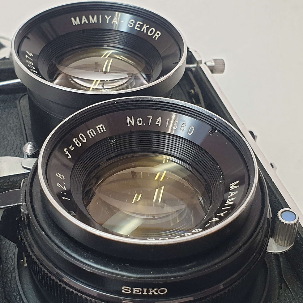 Thumbnail: Mamiya C330 Professional 80mm Sekor Blue dot. Fully serviced Film tested D12544