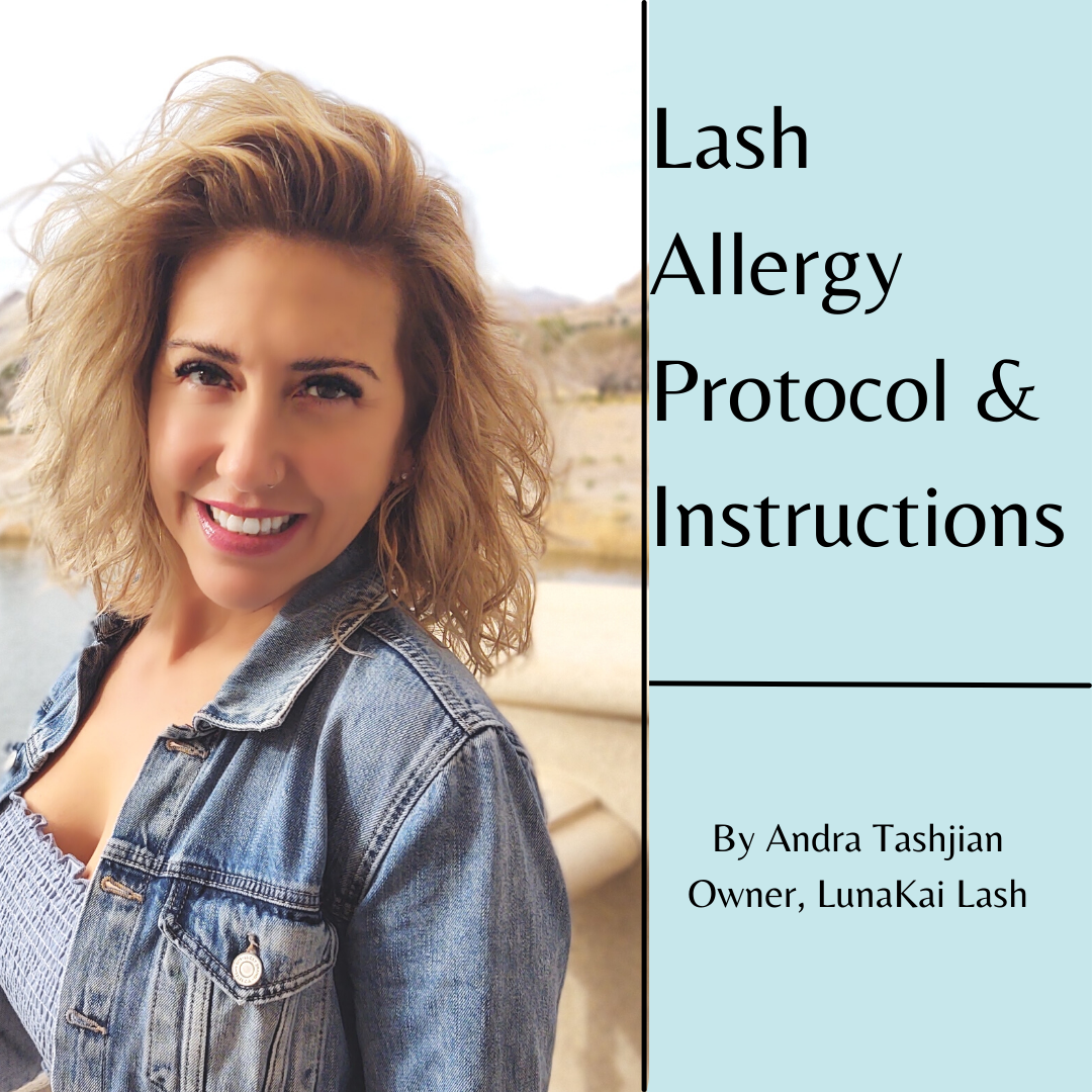 Lash Allergy Protocol, Instructions & Contraindications