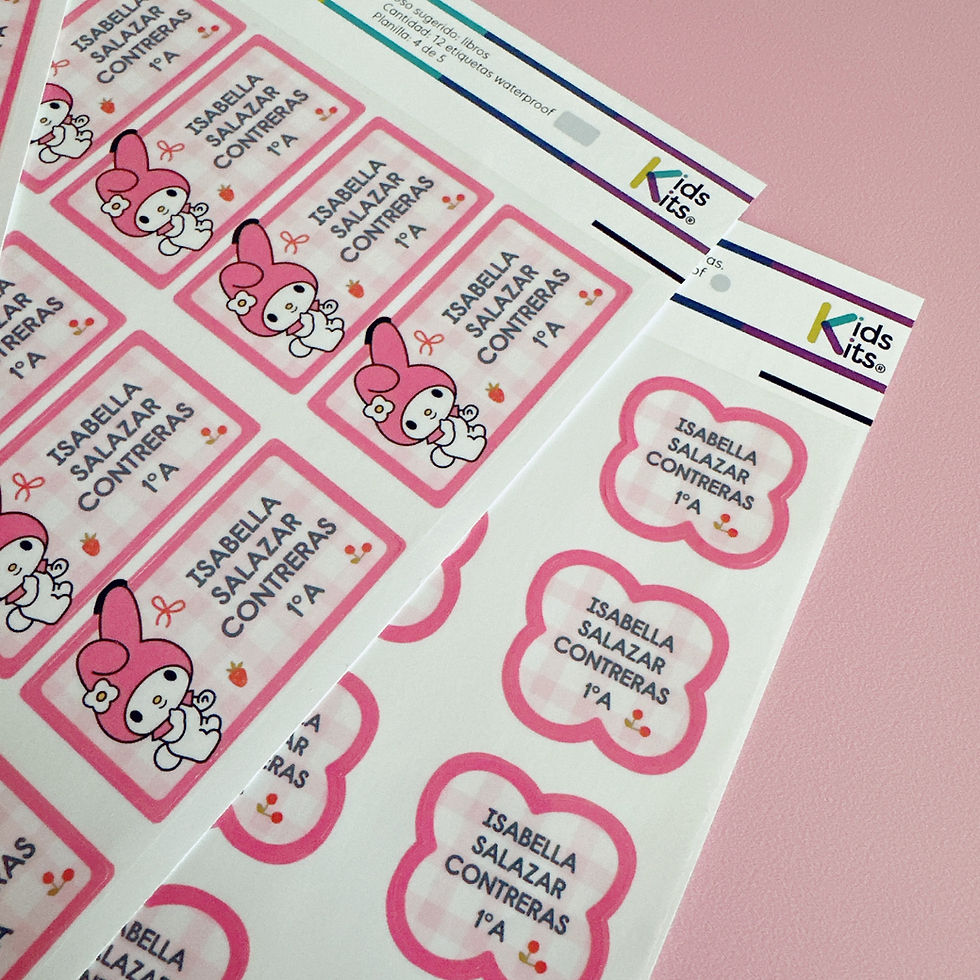 Miniatura: MY MELODY:PACK ETIQUETAS
