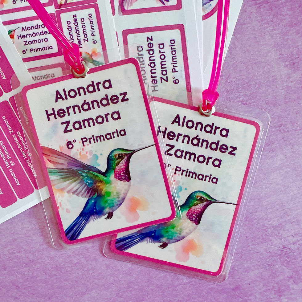 Miniatura: COLIBRÍ:PACK ETIQUETAS
