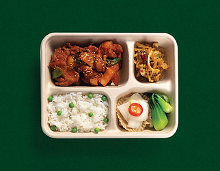 spicy pork belly dosirak