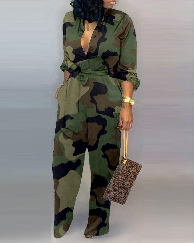 Thumbnail: Camouflage Lady Jumpsuit