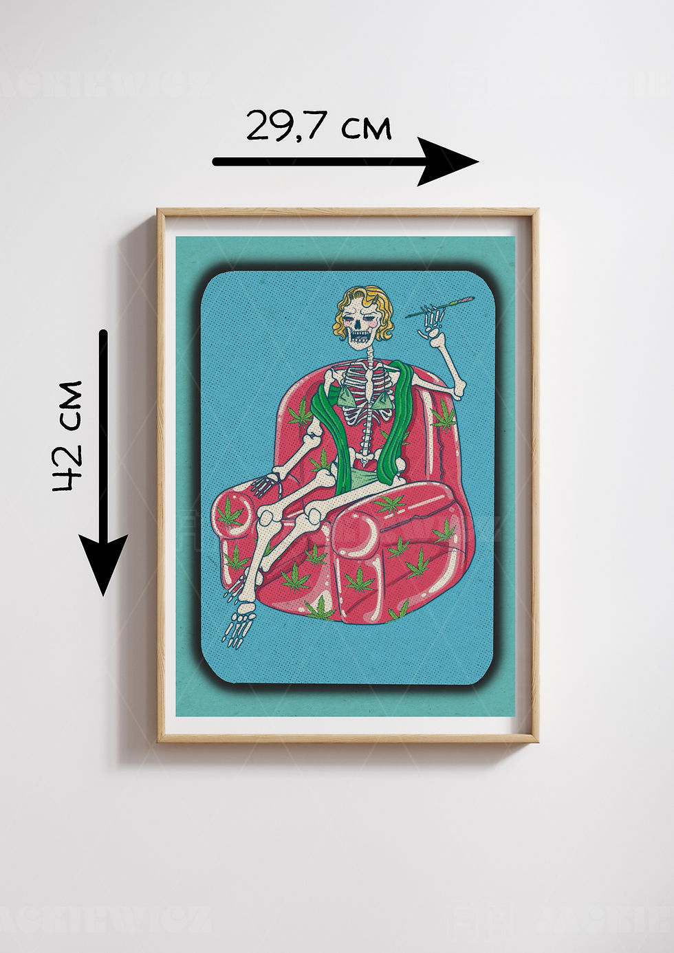 Thumbnail: Mary Jane Hand Drawn A3 poster