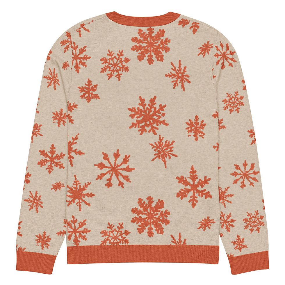 Thumbnail: Christmas Reindeer Knitted Crew Neck Sweater