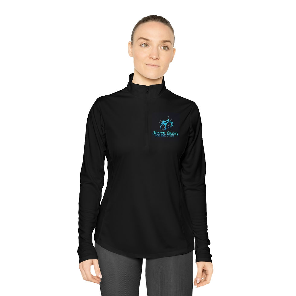 Thumbnail: Ladies Quarter-Zip Pullover