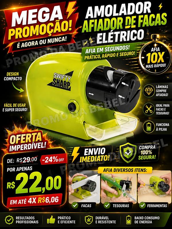 Amolador Afiador de Faca Eletrico Tesoura Ferramentas Lamina  à PILHA Envio Imediato.png