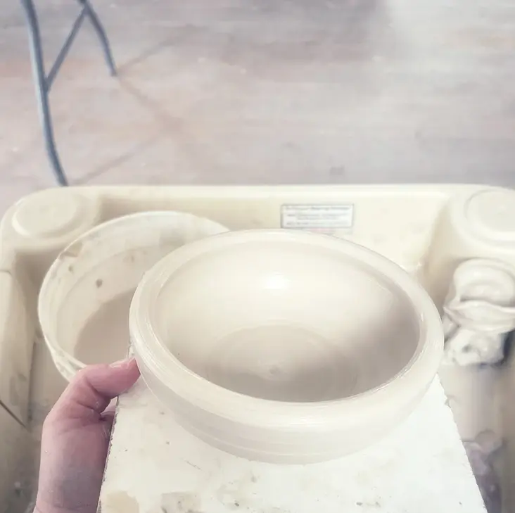 I am proud to say that I have managed to finally grasp it, thanks to the great teachers we have at Canton Clay Works! It took a bit of time but now I am finally cranking out pieces after many failed ones. Practice makes perfect!