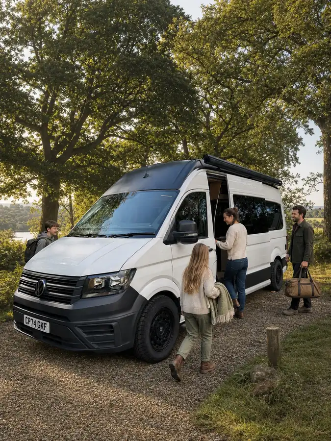 QMS Horizon Grand Tourer on a Volkswagen Crafter