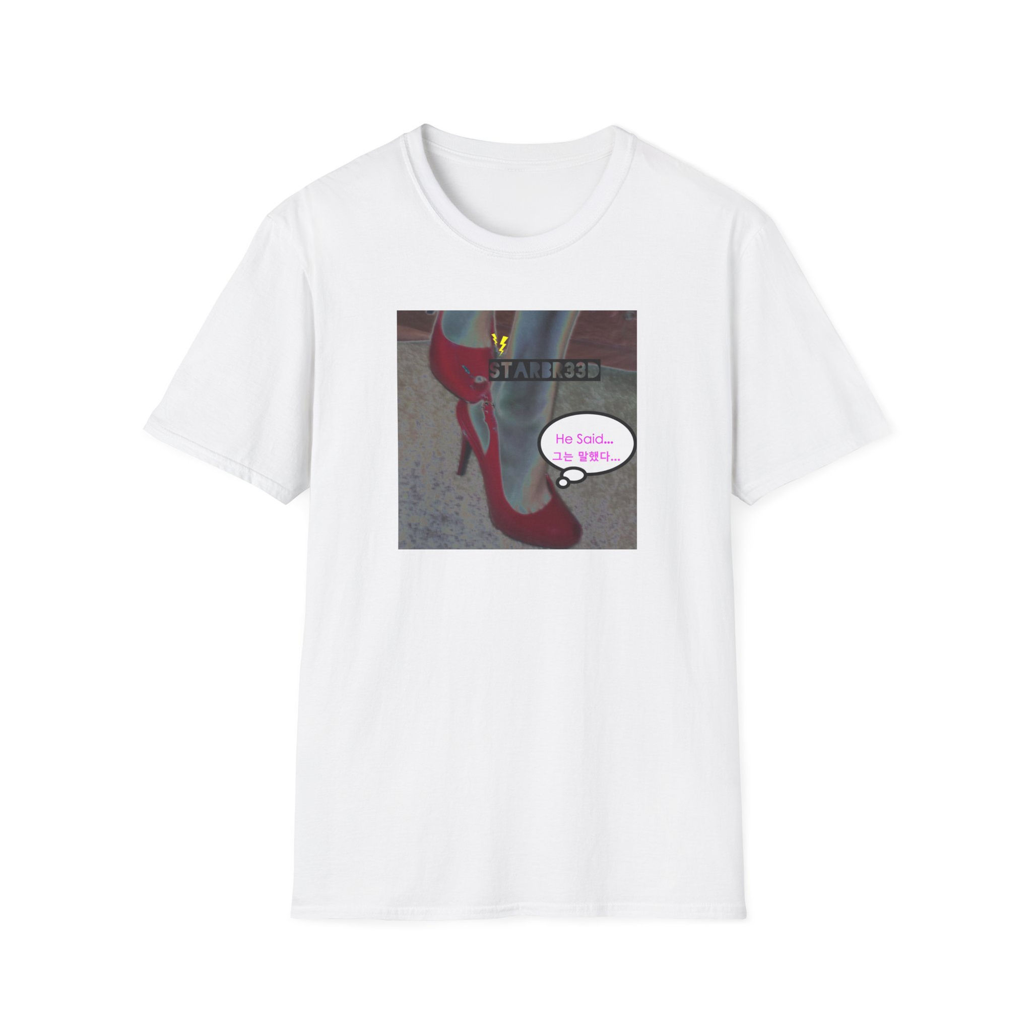 'He Said' Starbr33d Cover Art - Unisex Softstyle T-Shirt