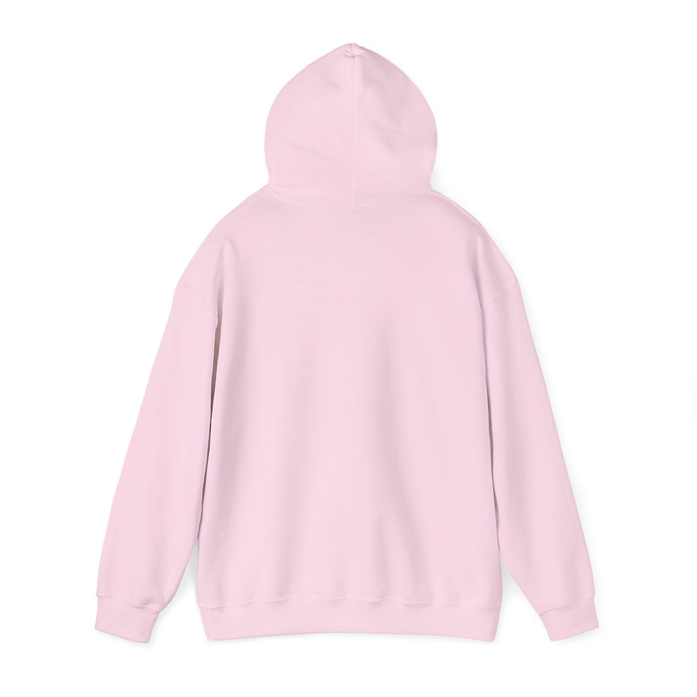 Thumbnail: Pink Starbr33d White logo -Unisex Heavy Blend™ Hooded Sweatshirt