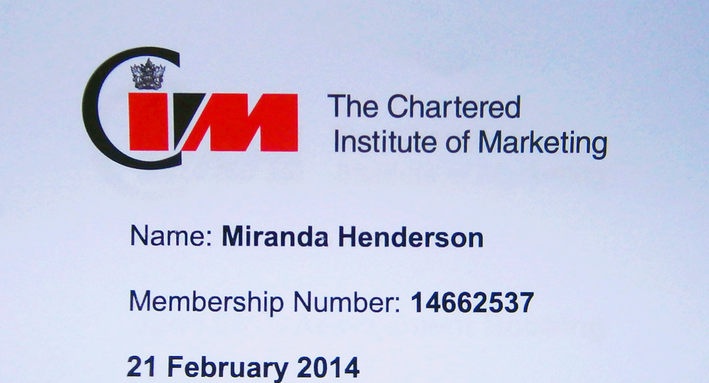 Chartered Marketer