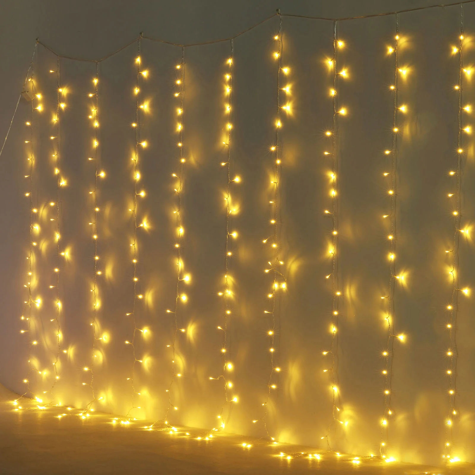 Warm White Curtain Lights
